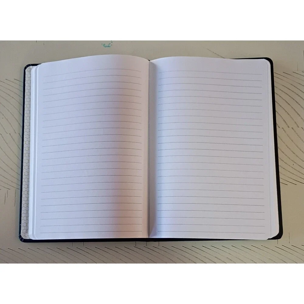 PlanAhead Bee Kind Faux Leather Hardcover Lined Journal Notebook